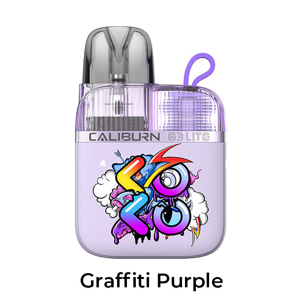 Uwell Caliburn G3 Lite Koko Pod Kit – Graffiti Purple
