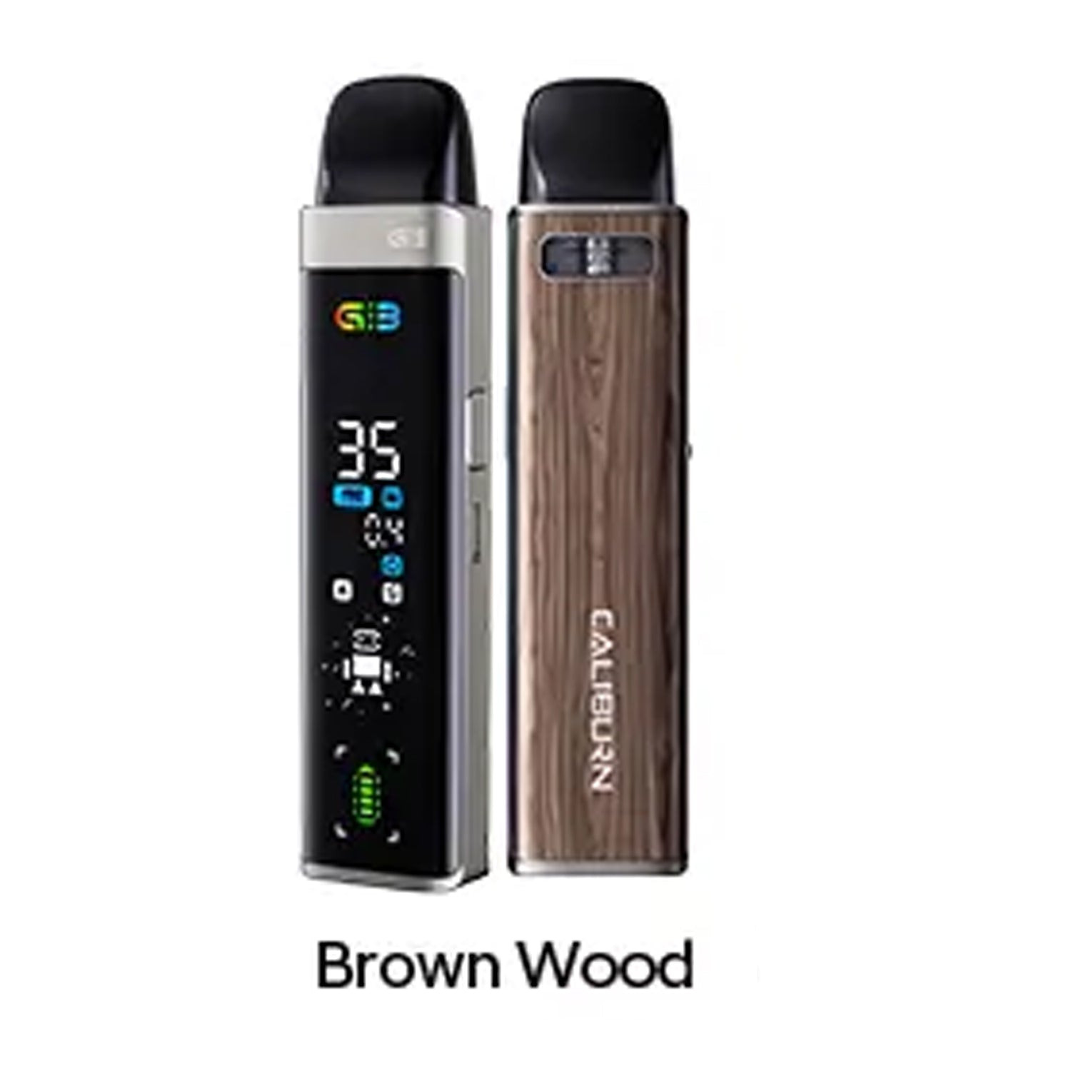 Uwell Caliburn G3 Pro Stick Pod Kit – Brown Wood
