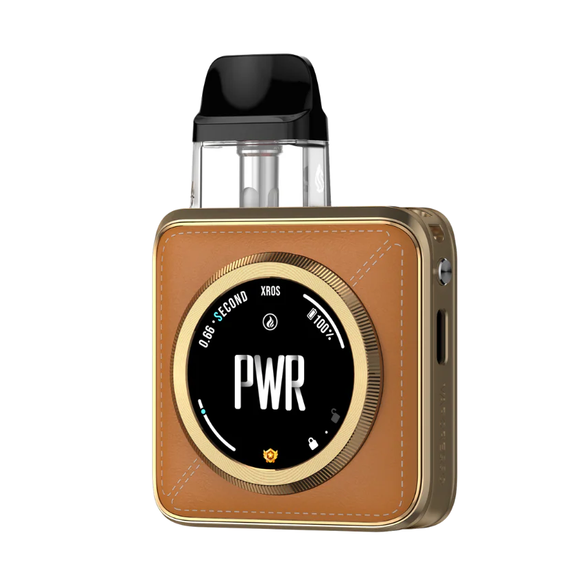 Vaporesso XROS 5 Nano Pod Kit – Orange Leatherette
