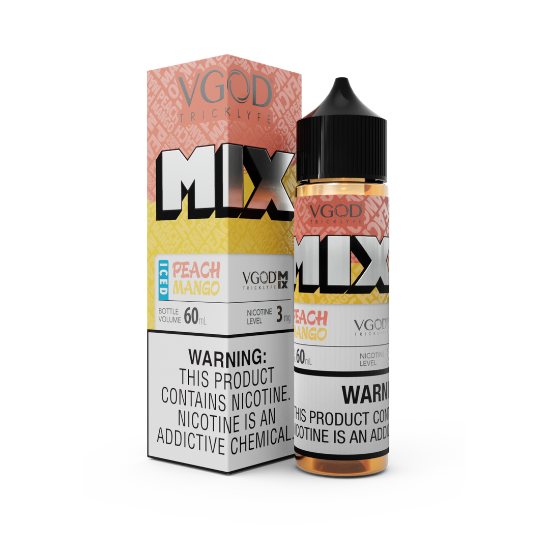 VGOD Freebase E-Liquid 60ml – Iced Peach Mango Mix